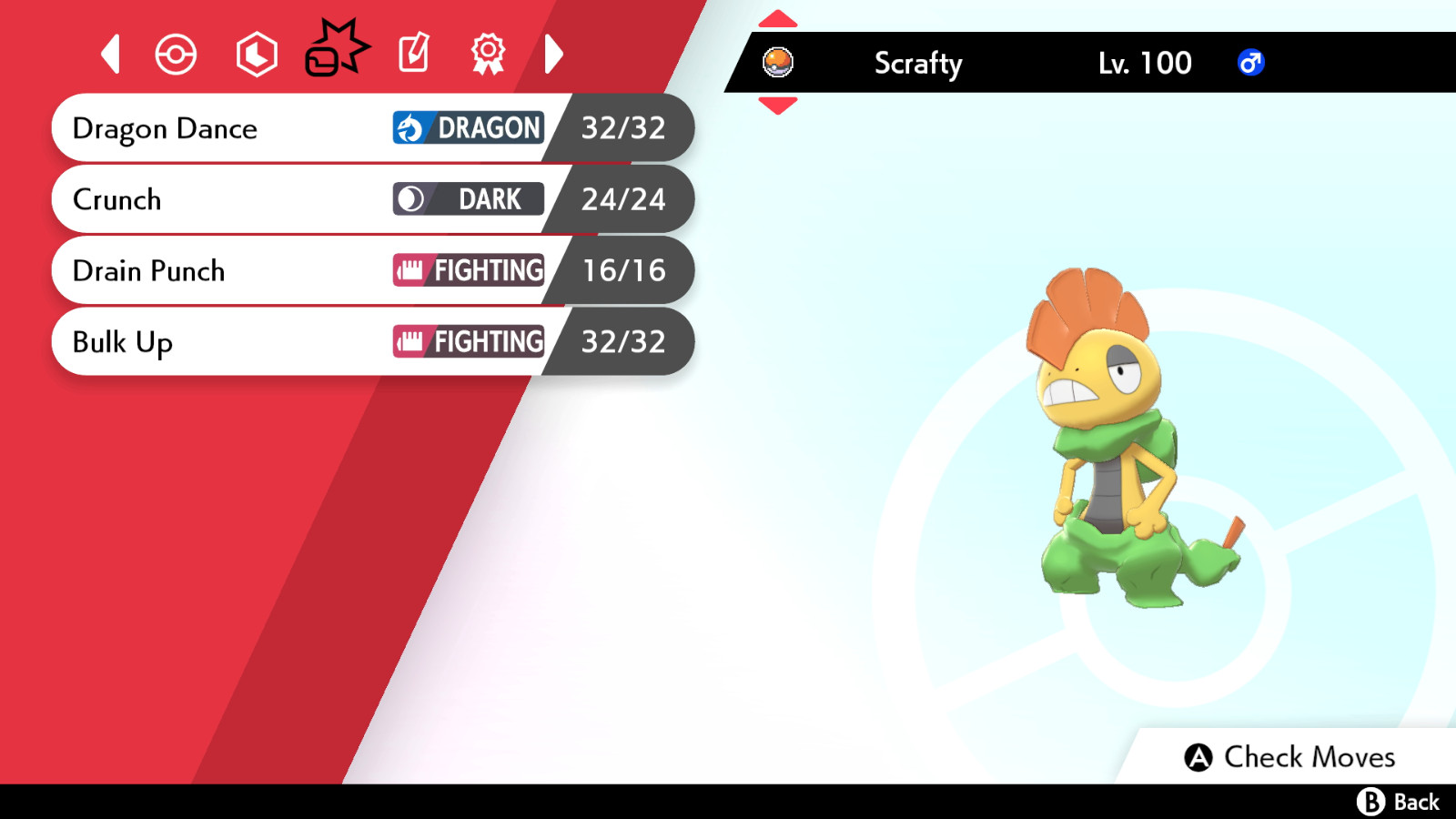 ✨ 6IV SHINY SCRAFTY ✨ EV'D FAST 🚀BATTLE READY 🚀 POKEMON SWORD & SHIELD SWSH