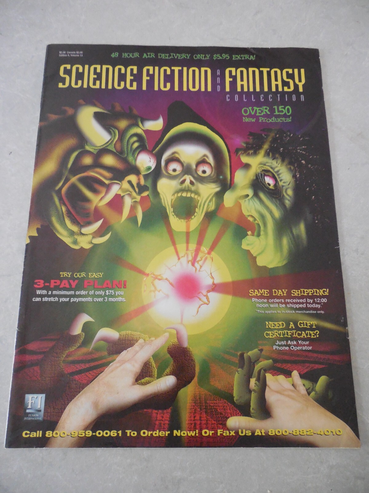 SCIENCE FICTION AND FANTASY COLLECTION Catalog, ED. #8, VOL. #13, DOCTOR WHO!