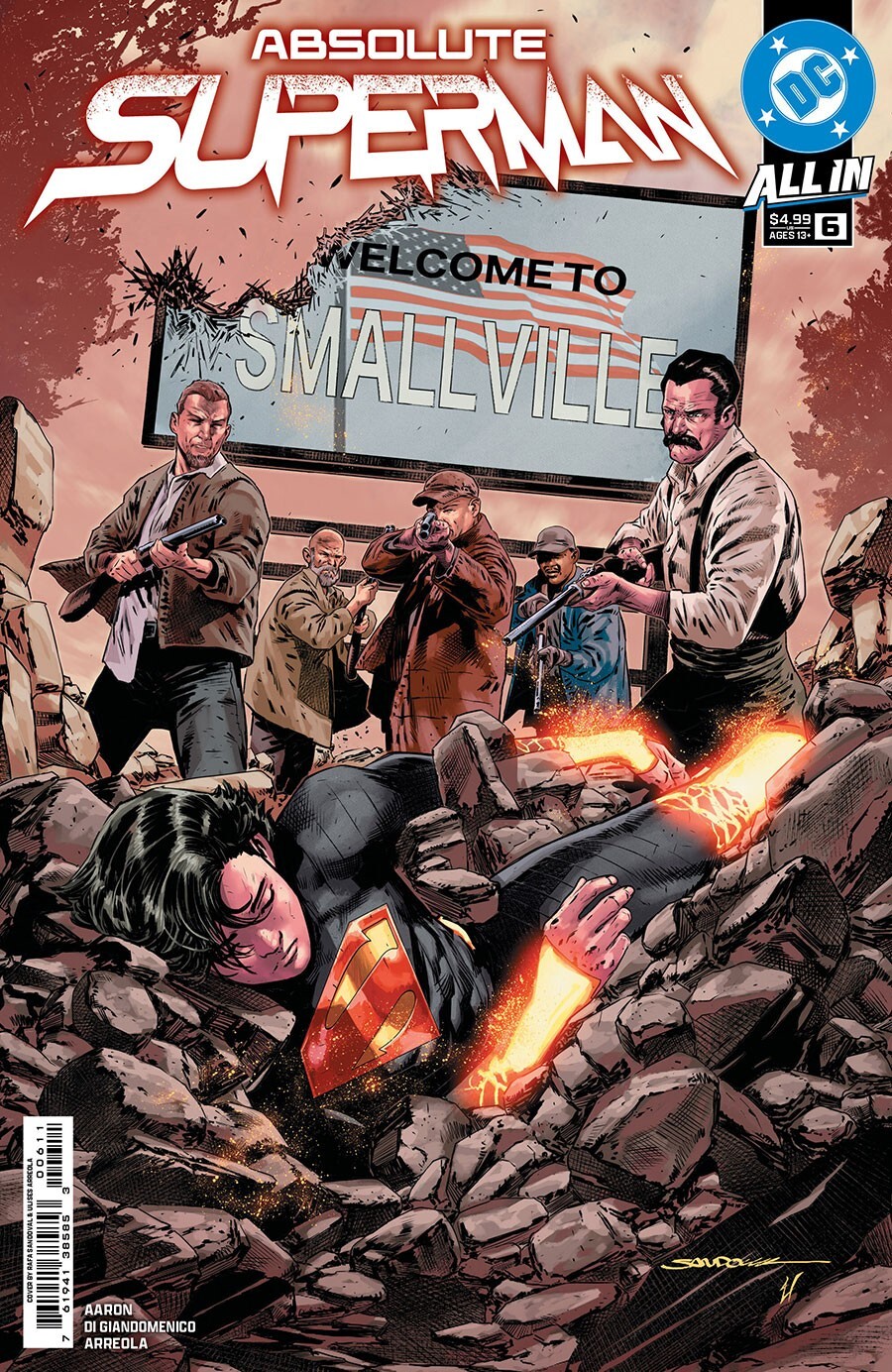 ABSOLUTE SUPERMAN #6 CVR A RAFA SANDOVAL NM