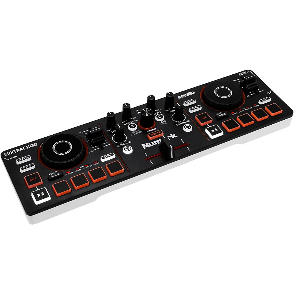 Numark MixTrack Go DJ Controller - Black