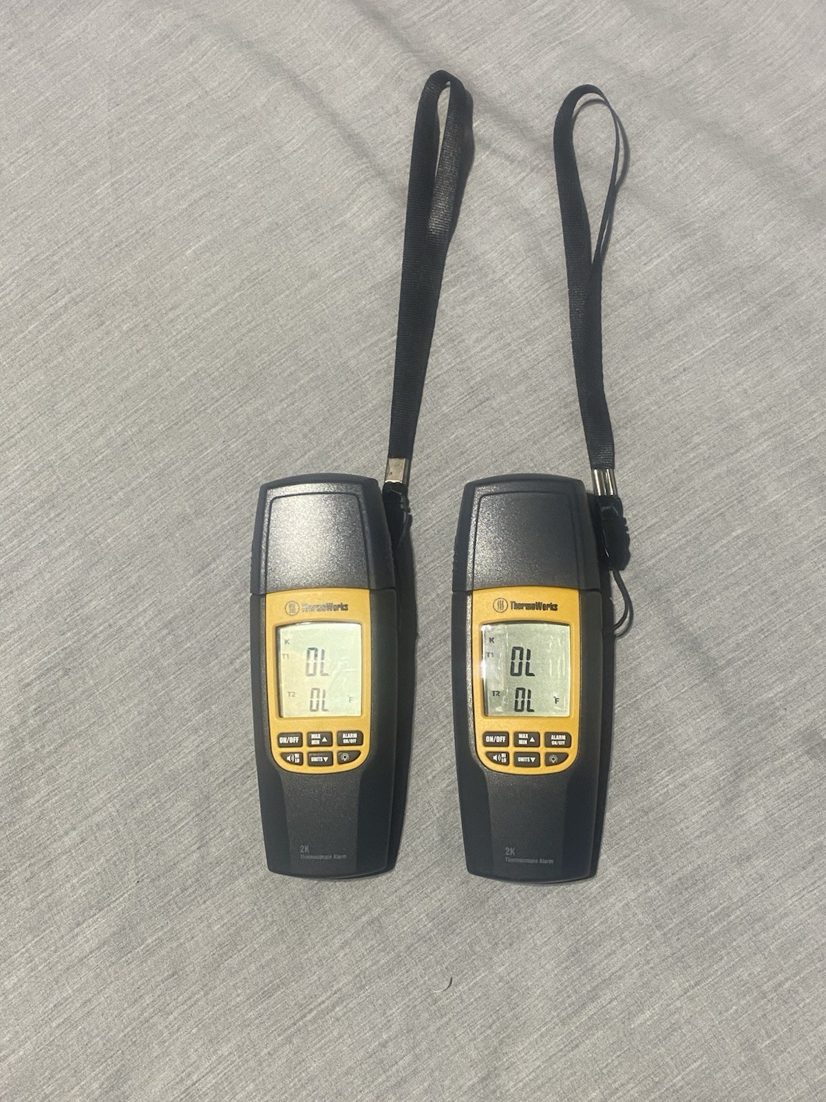 ThermoWorks 2K Thermometer Thermocouple Alarm for Type K Thermocouples A1 2 Unit