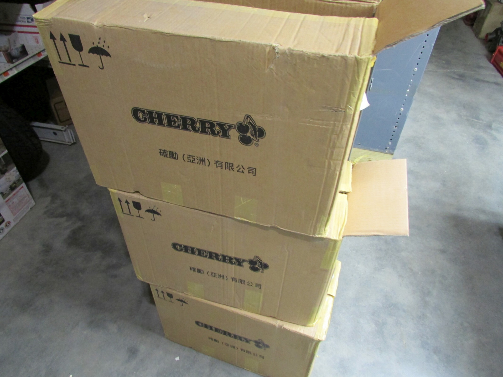 5 Cherry E13 15A Normally Open Snap Action Pushbutton Switch 125/250VAC E13-33EA