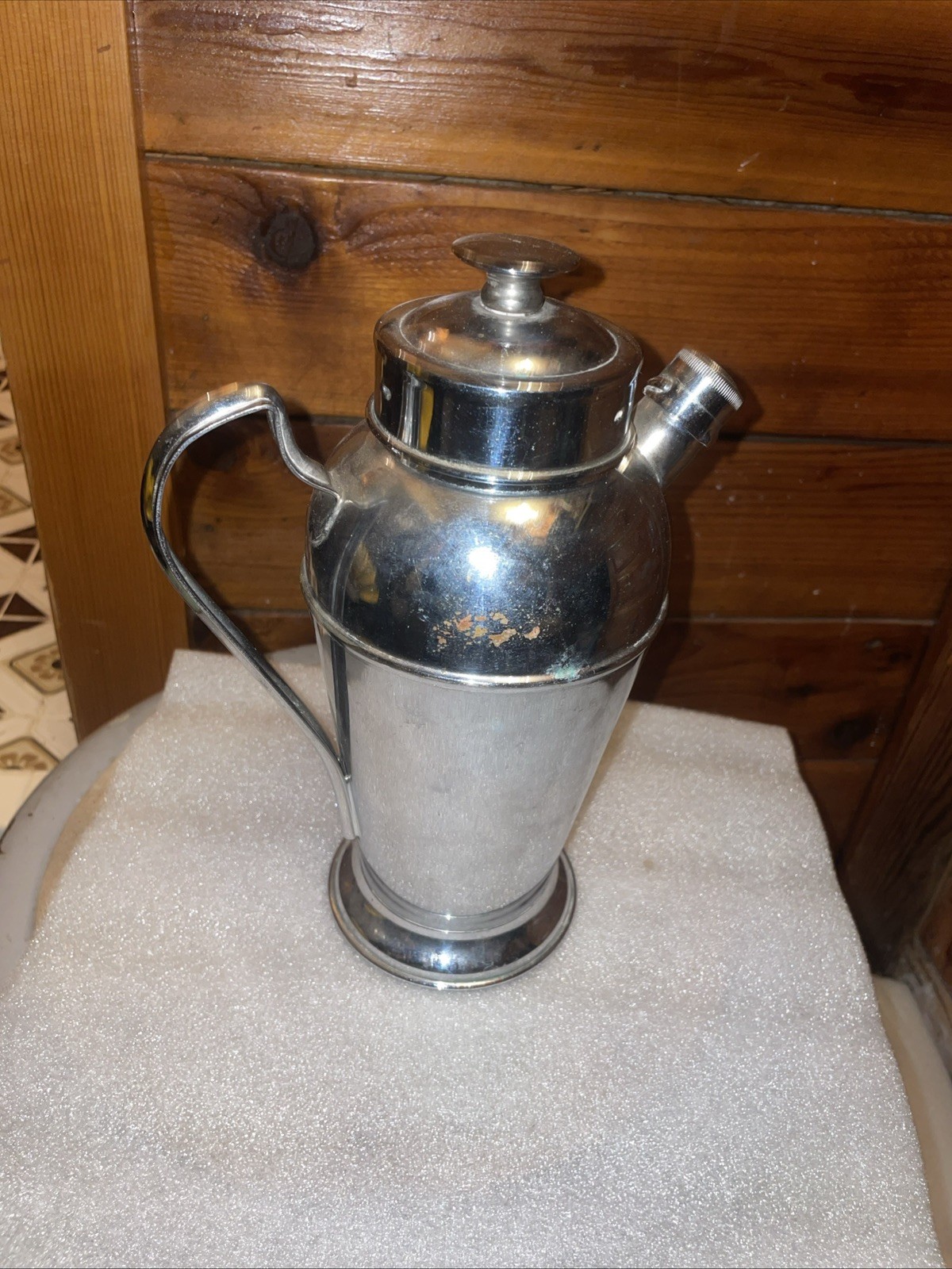 Art Deco Sheffield Silver Plate Cocktail Shaker