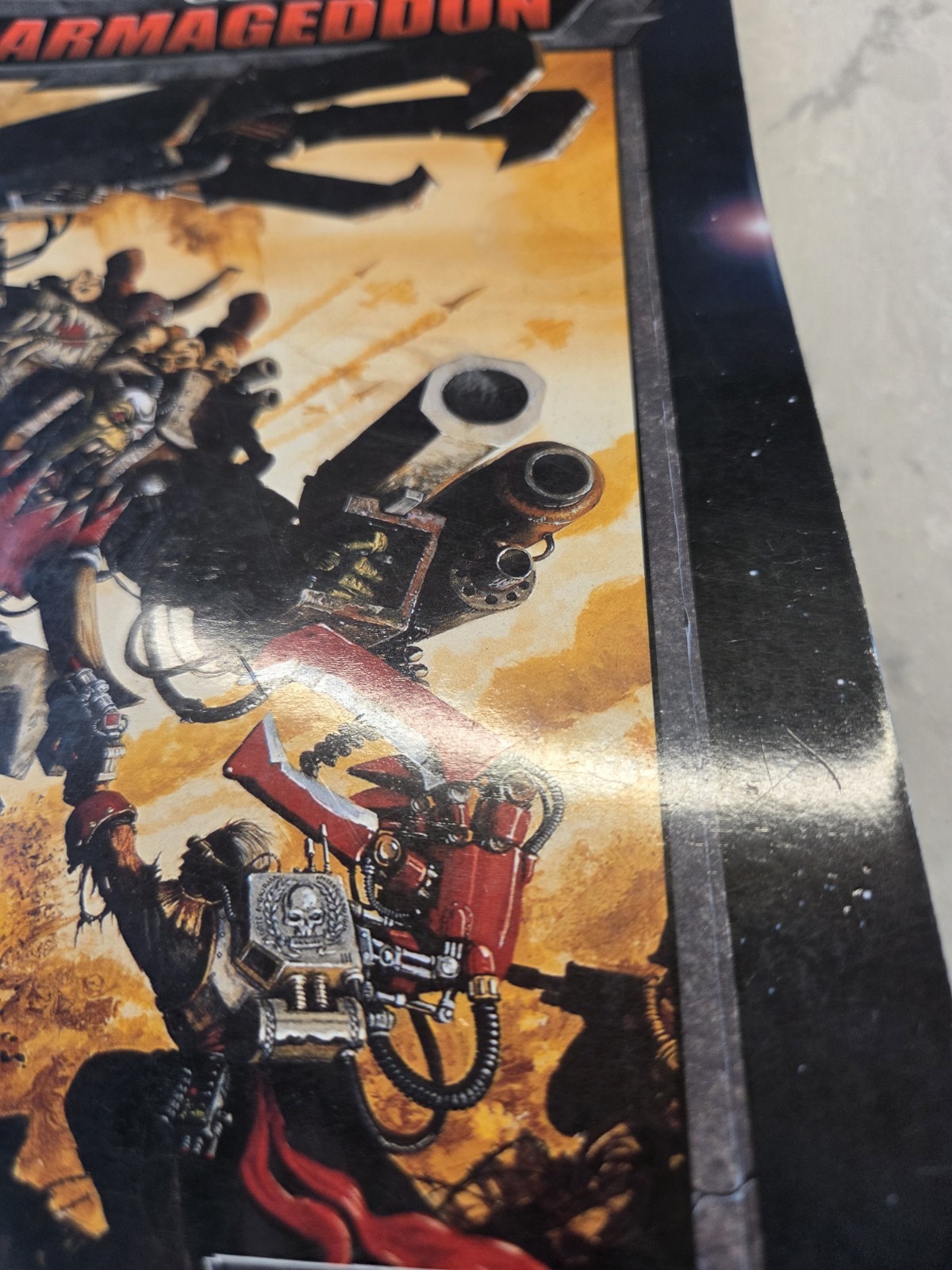 Warhammer 40K Codex Armageddon Paperback 2001 Used Games Workshop