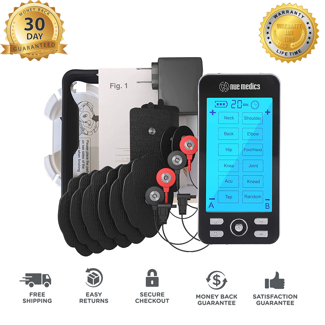 Tens Unit Muscle Stimulator Pulse Massager  Electrotherapy Pain Reliever Device