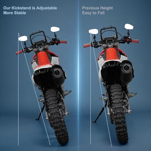 Foot Kickstand Fit for YZF R7 YZF-R7 2022 2023 2024 2025, 0''-3'' Adjustable