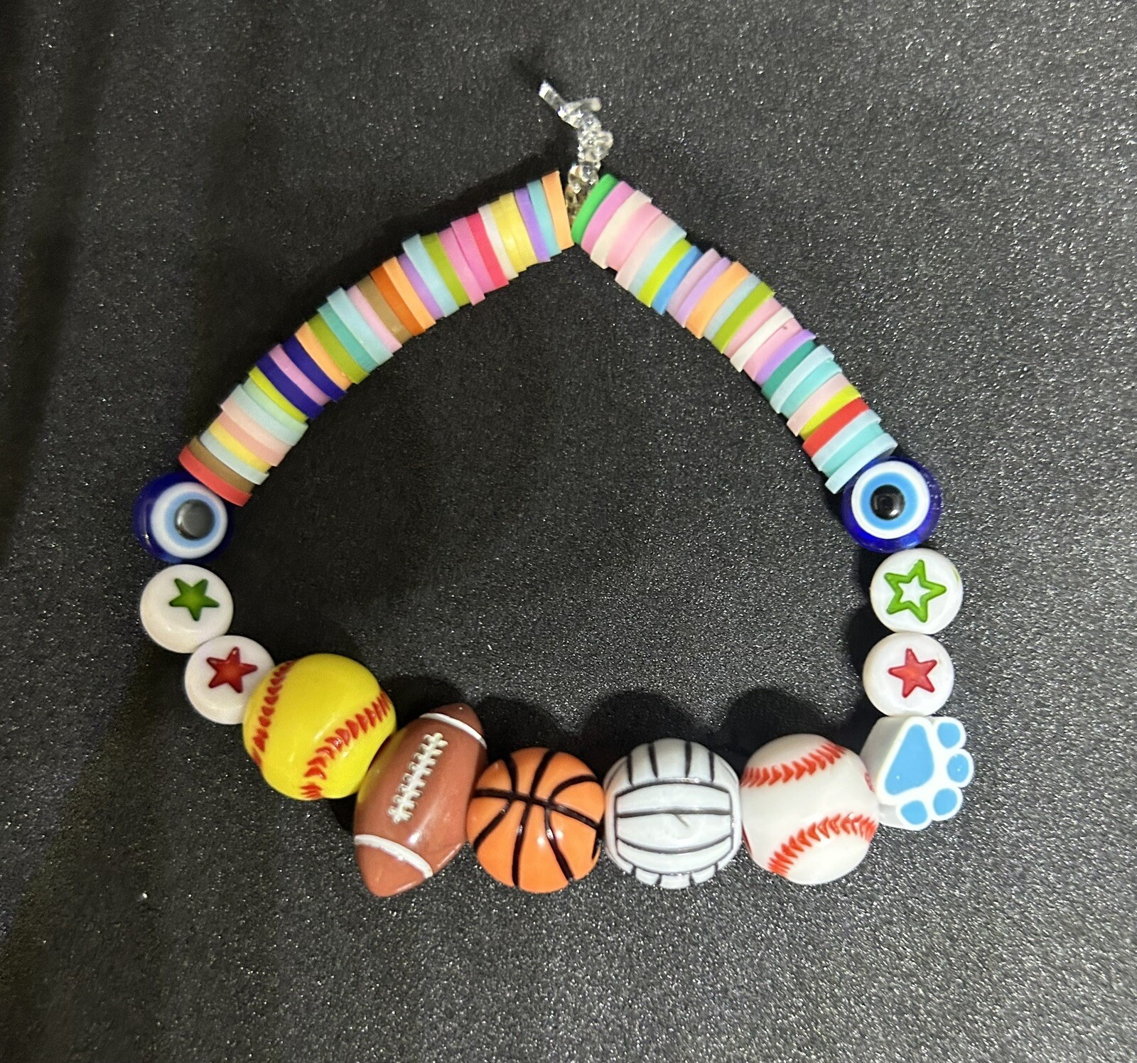 Sport Mixed Heishi Bracelet
