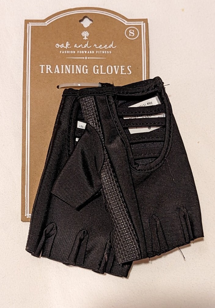 Women's Training Workout Gloves Size SMALL NEW Oak and Reed Brand Weights
