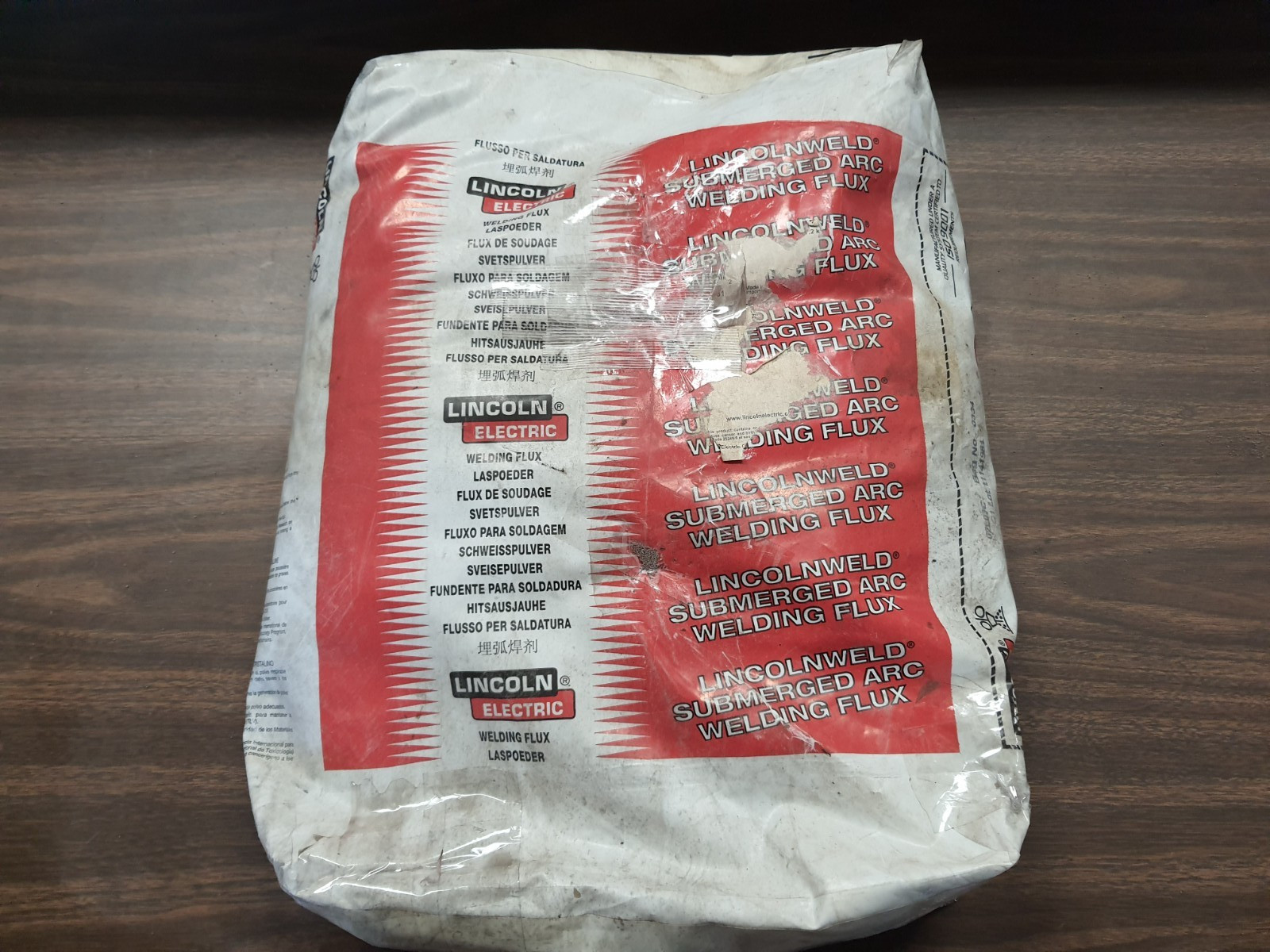 Lincolnweld A-96-S Submerged Arc Welding Alloy Flux 58Lbs Bag
