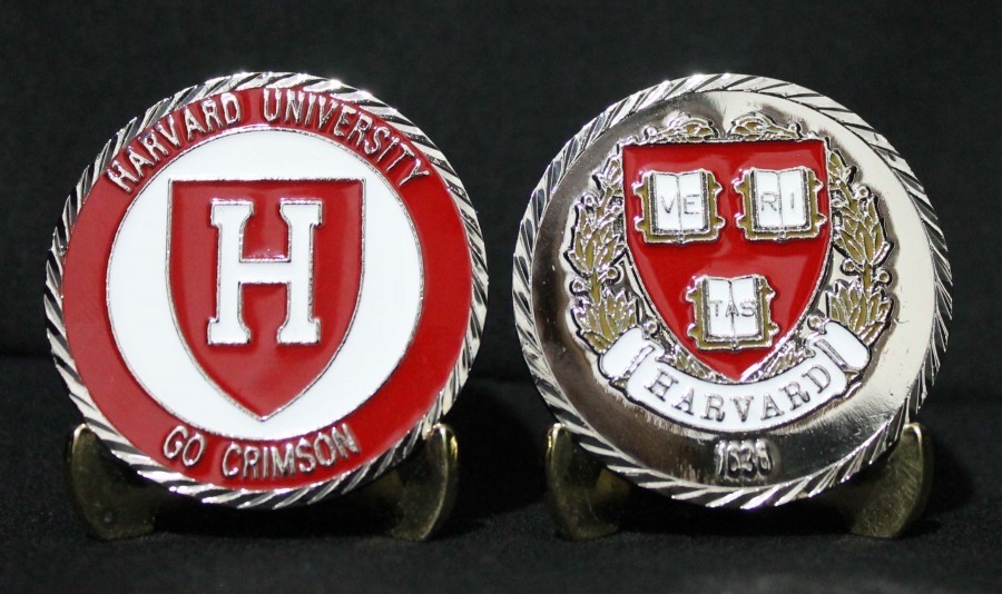HARVARD UNIVERSITY COLLEGIATE COLLEGE COLLECTIBLE CHALLENGE COIN NEW