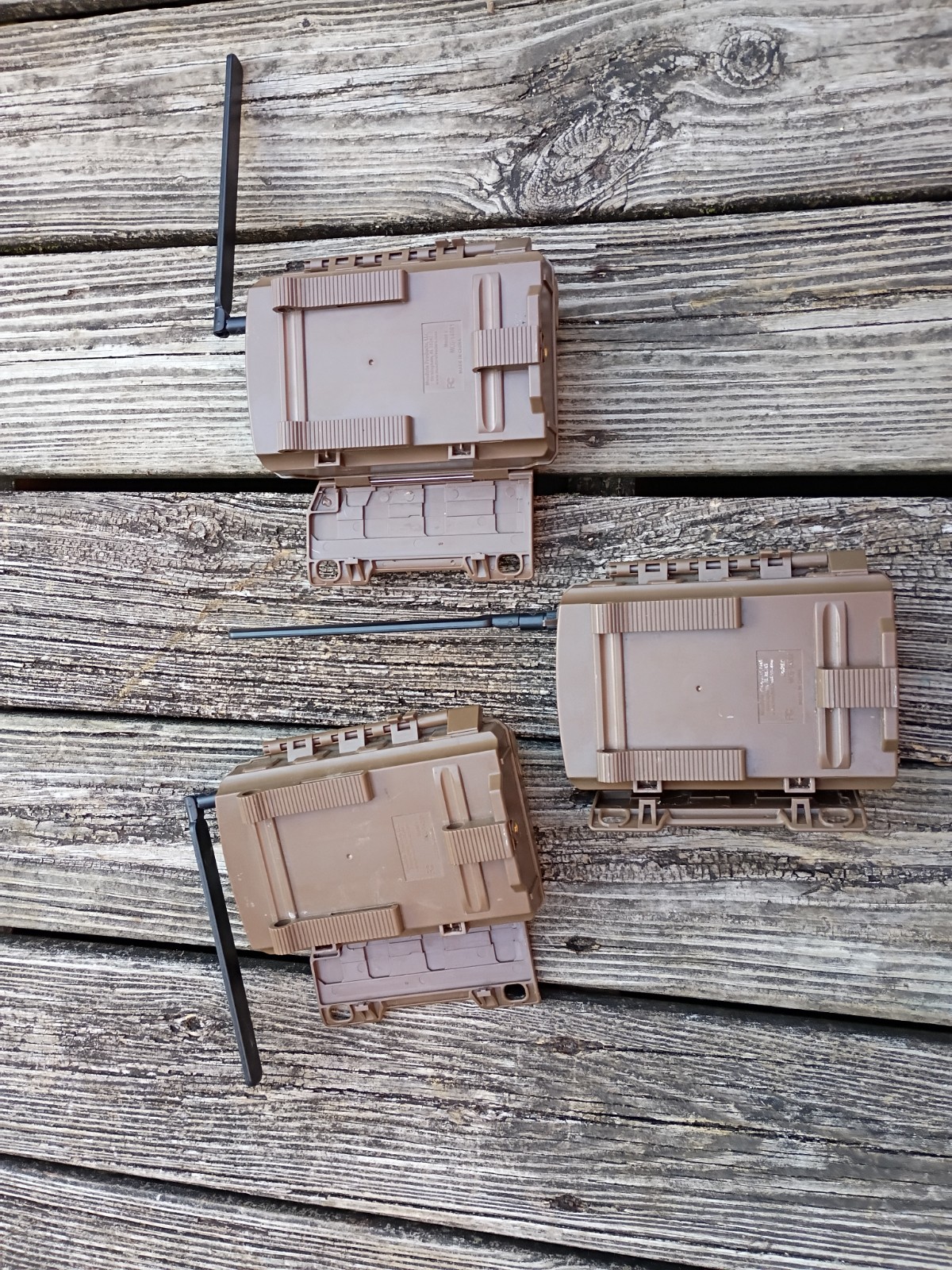 3 X Moultie Delta Base 4 Cell Trail Camera Cellular Lot