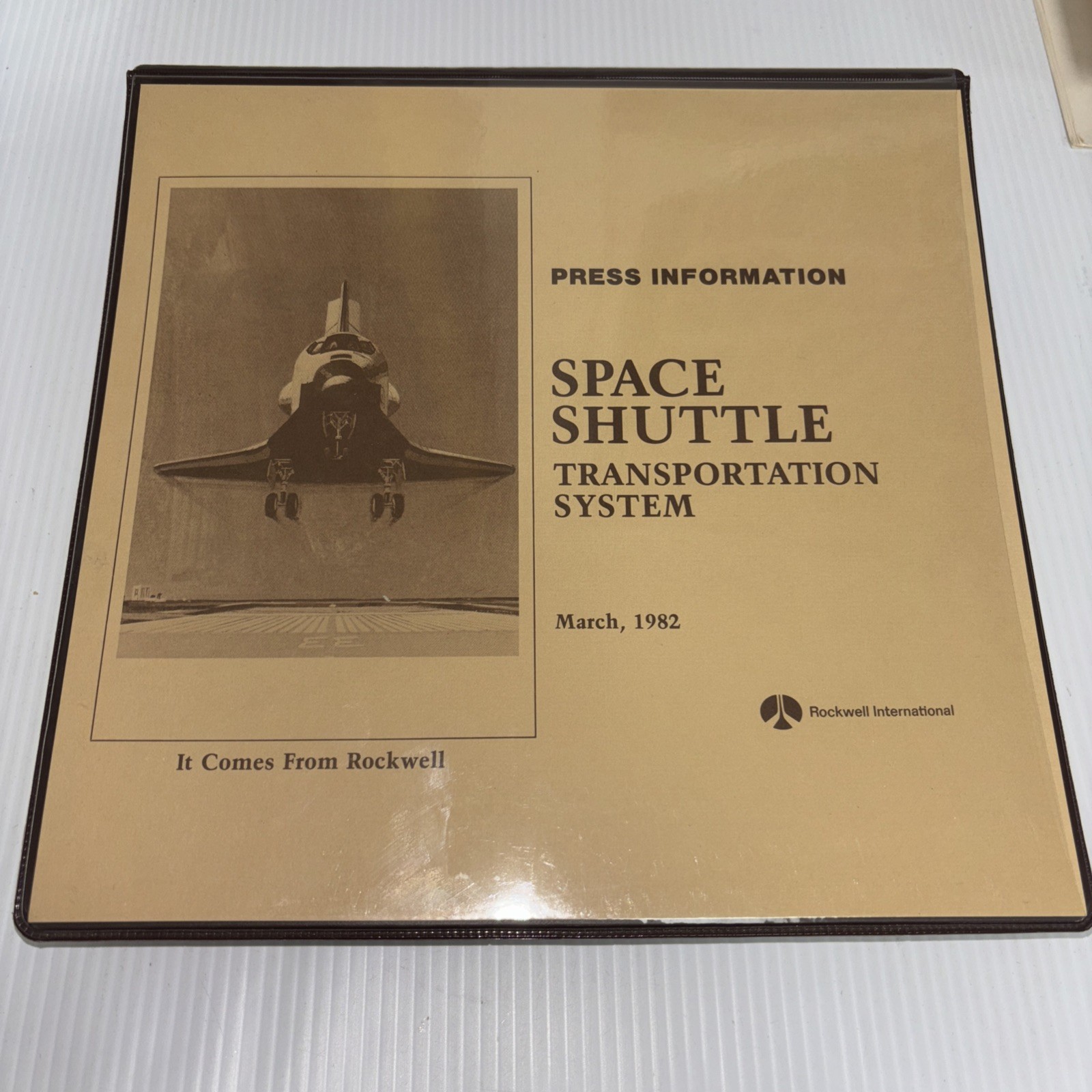 1982 NASA Press Information SPACE SHUTTLE TRANSPORTATION SYSTEM March 1982