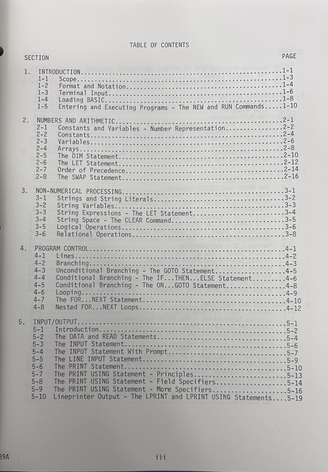 MITS Disk Extended Basic Reference Manual c. 1978