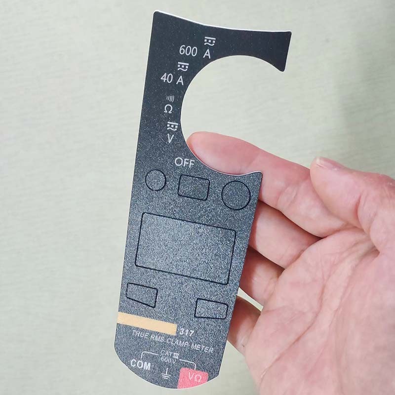 1PC New Protective Film For Fluke 317 319 Clamp Meter Oil Resistant Waterproof