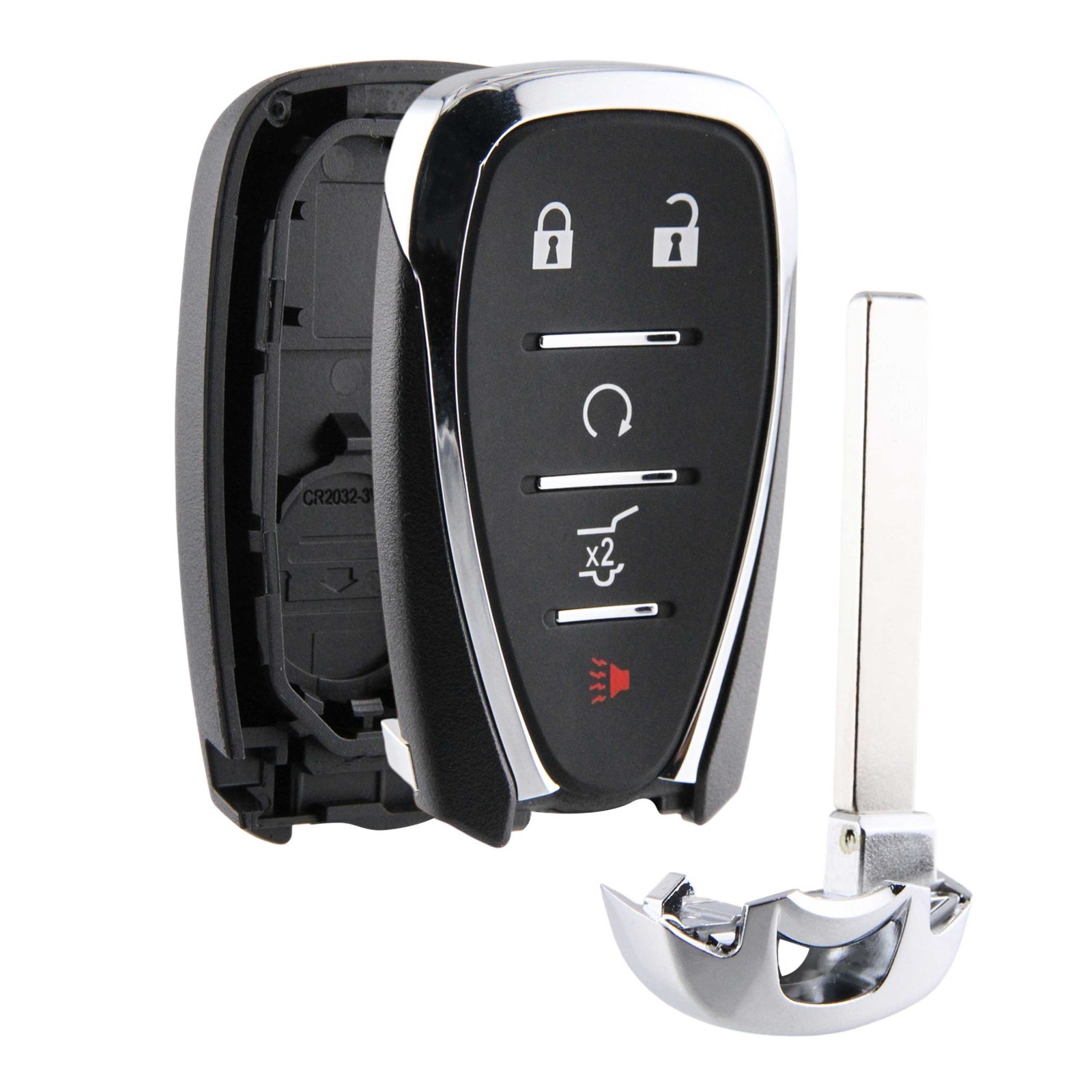 For 2018-2024 Chevrolet Traverse Equinox Remote Key Fob Shell Case HYQ4EA