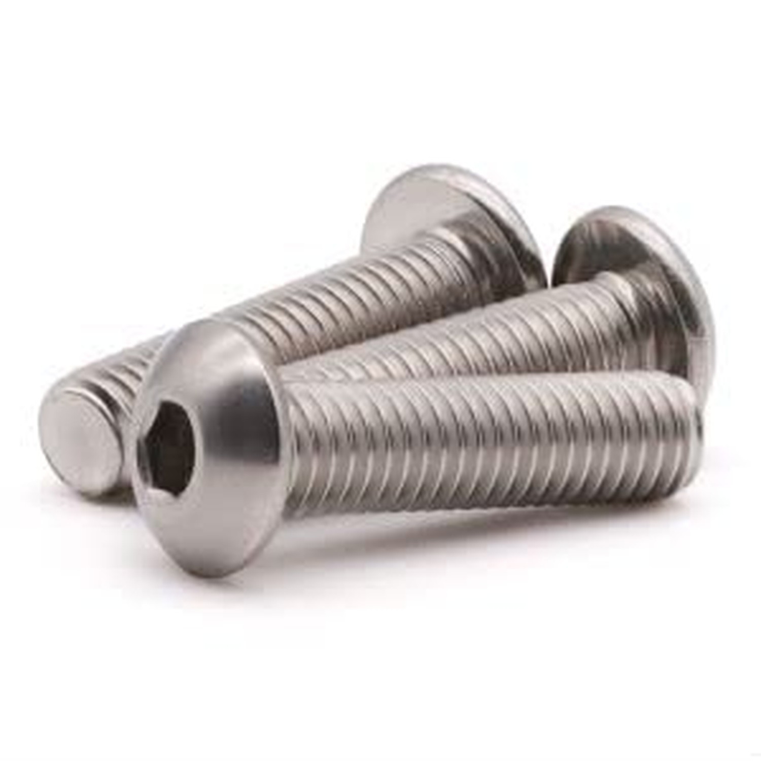 M6 x 16 mm (50 Pack) Hex Socket Button Head Cap Screws Bolts, Allen Socket Dr...