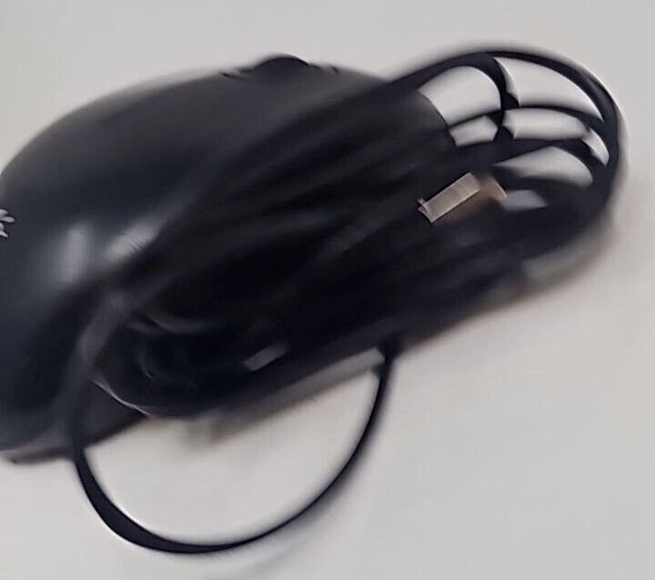 Logitech B100 Wired USB Optical Mouse 3 Button for Laptop Desktop Office Black