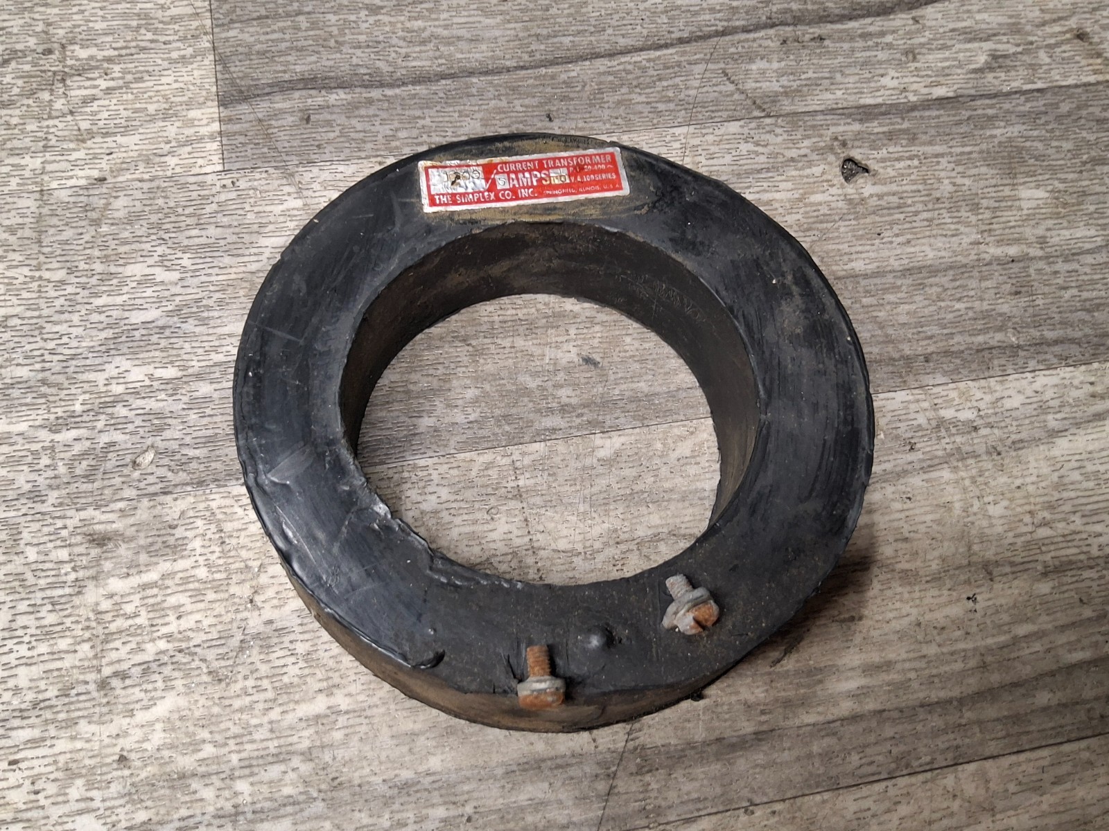 THE SIMPLEX CURRENT TRANSFORMER #115H130PR8