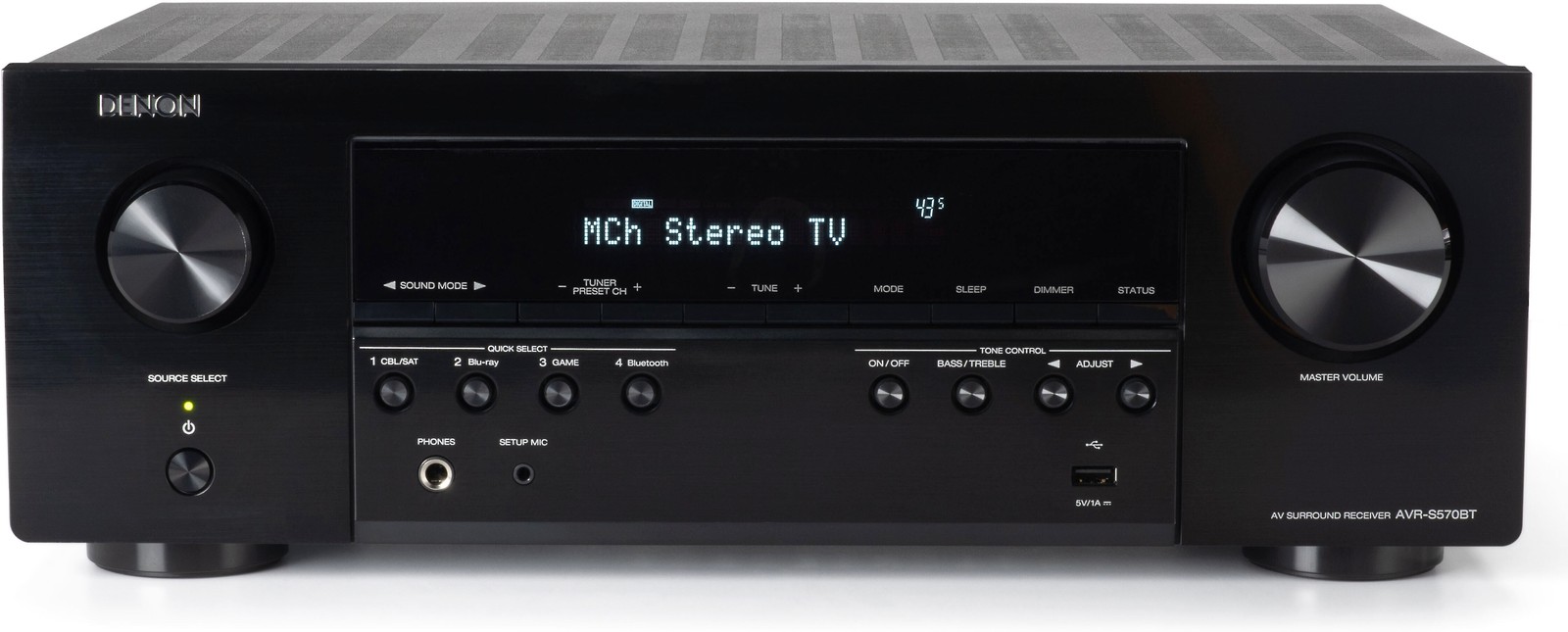 Denon AVR-S570BT 5.2 channel HT receiver