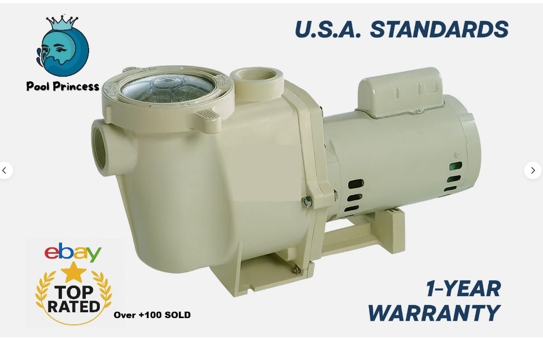 011512 -WhisperFlo HighPerformance 3/4HP Pool Pump replacement PC&G