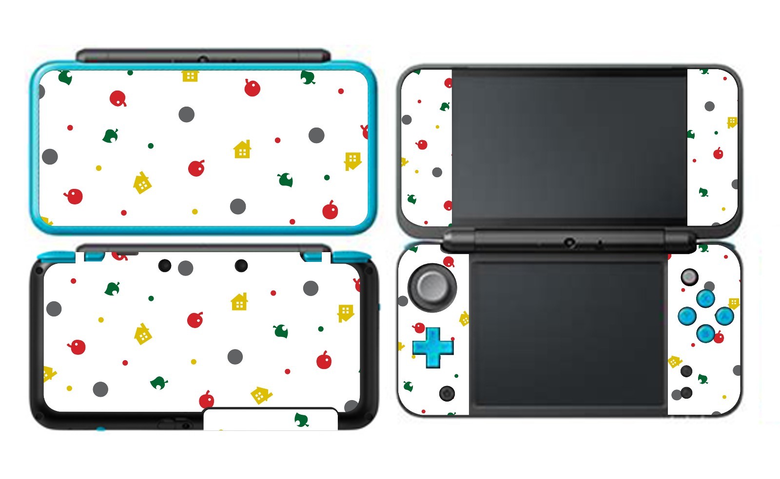 305 Vinyl Decal Skin Sticker Protector for Nintendo New 2DS XL LL