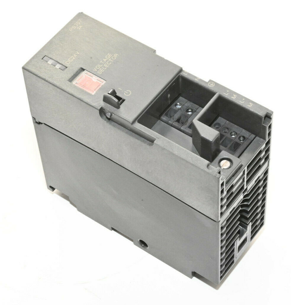 Siemens 6ES7 307-1BA00-0AA0 Simatic S7-300 Power Supply - 24VDC 2A - 230/120VAC