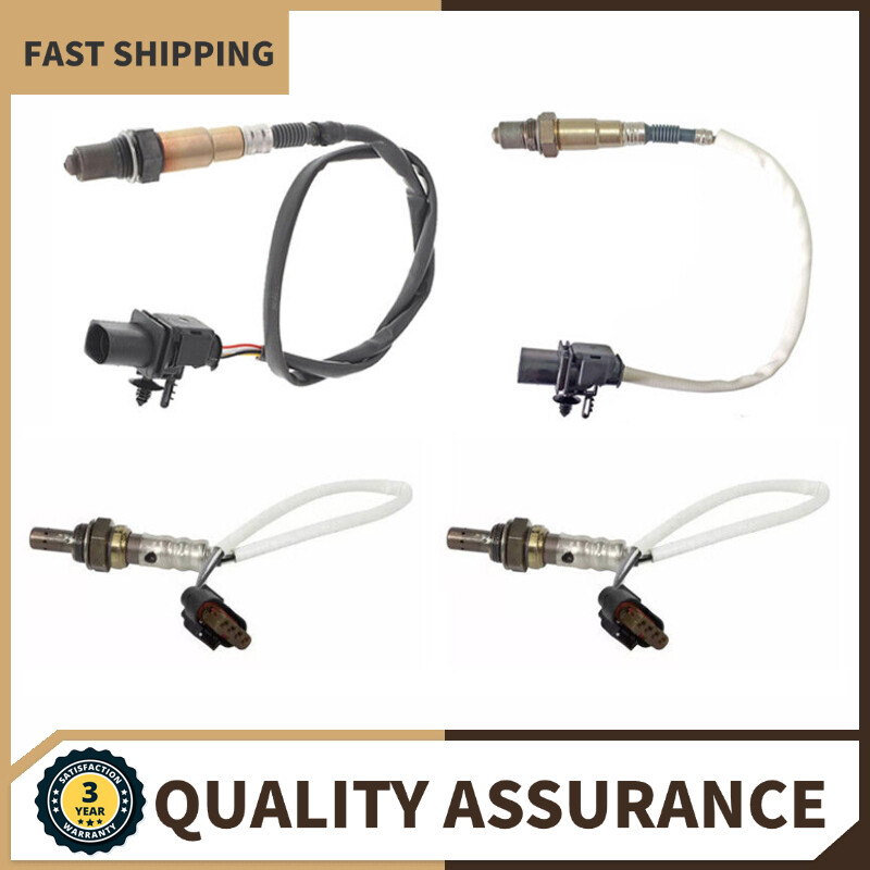 Set of 4 Oxygen O2 Sensors For 2015-2020 Ford Expedition 3.5L V6 Turbocharged US