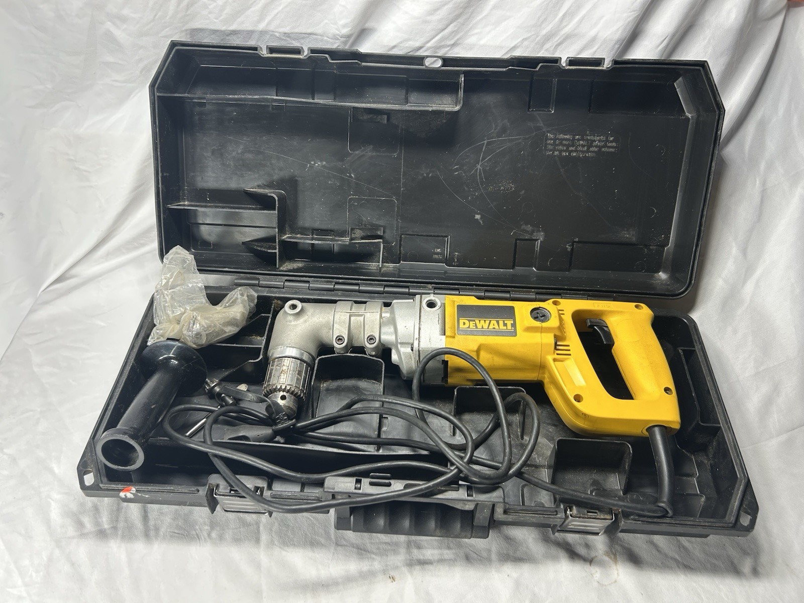 Dewalt 1/2" Heavy-Duty Right Angle Drill KitDewalt DW120 With Case