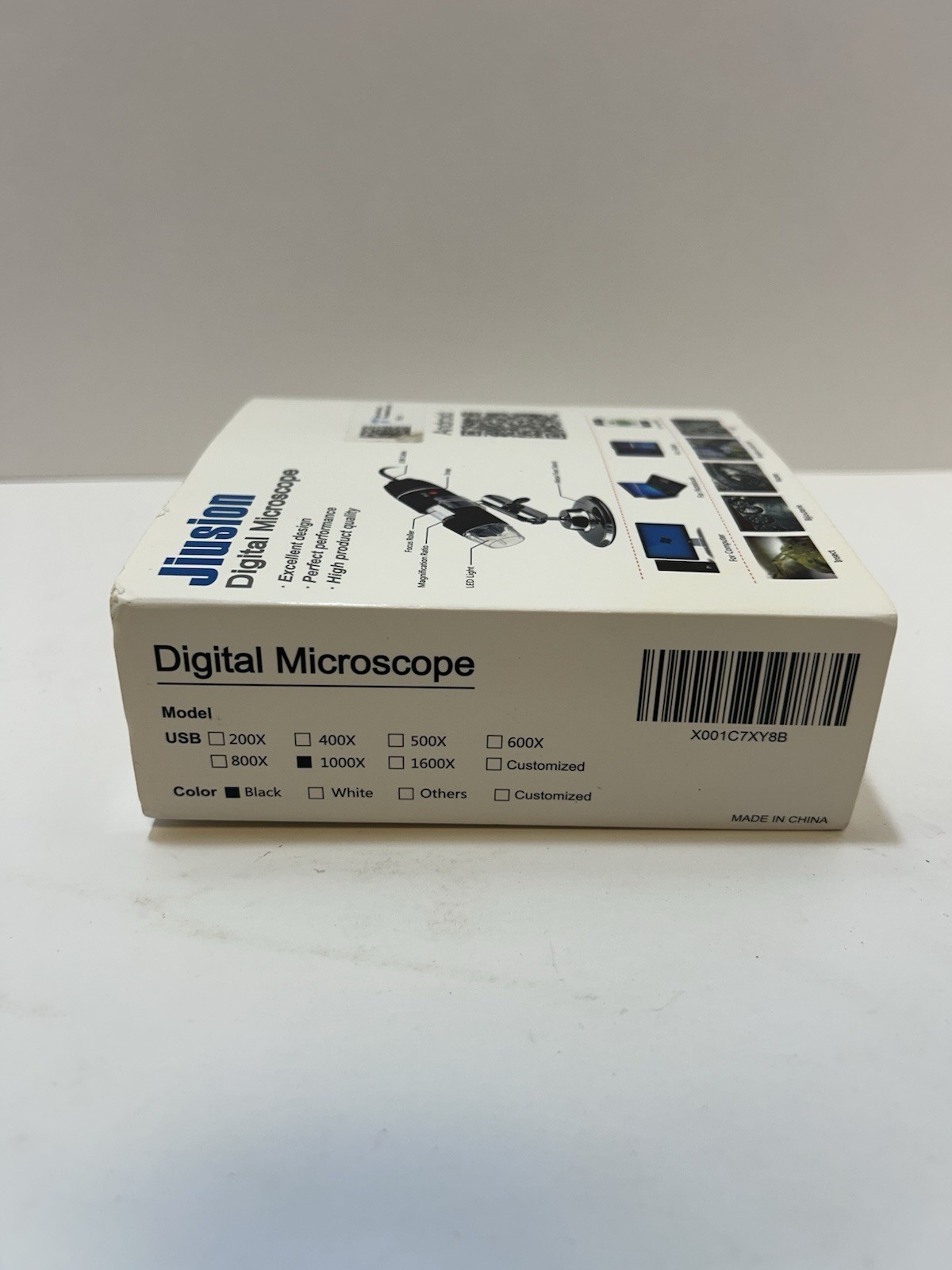 Digital USB Microscope 1,000X. Android/Windows 2000/2003/XP/Vista/7/8/10/Mac OSX