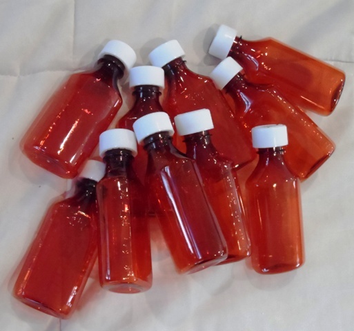 10 LOT RX Medicine & Liquor Plastic Storage Bottles/Caps 12 OZ Size-BRAND NEW