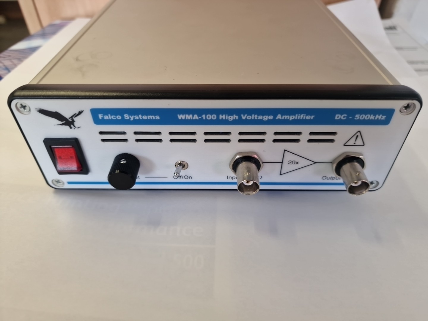 FALCO SYSTEMS WMA-100 HIGH VOLTAGE AMPLIFIER €1000 NET PRICE