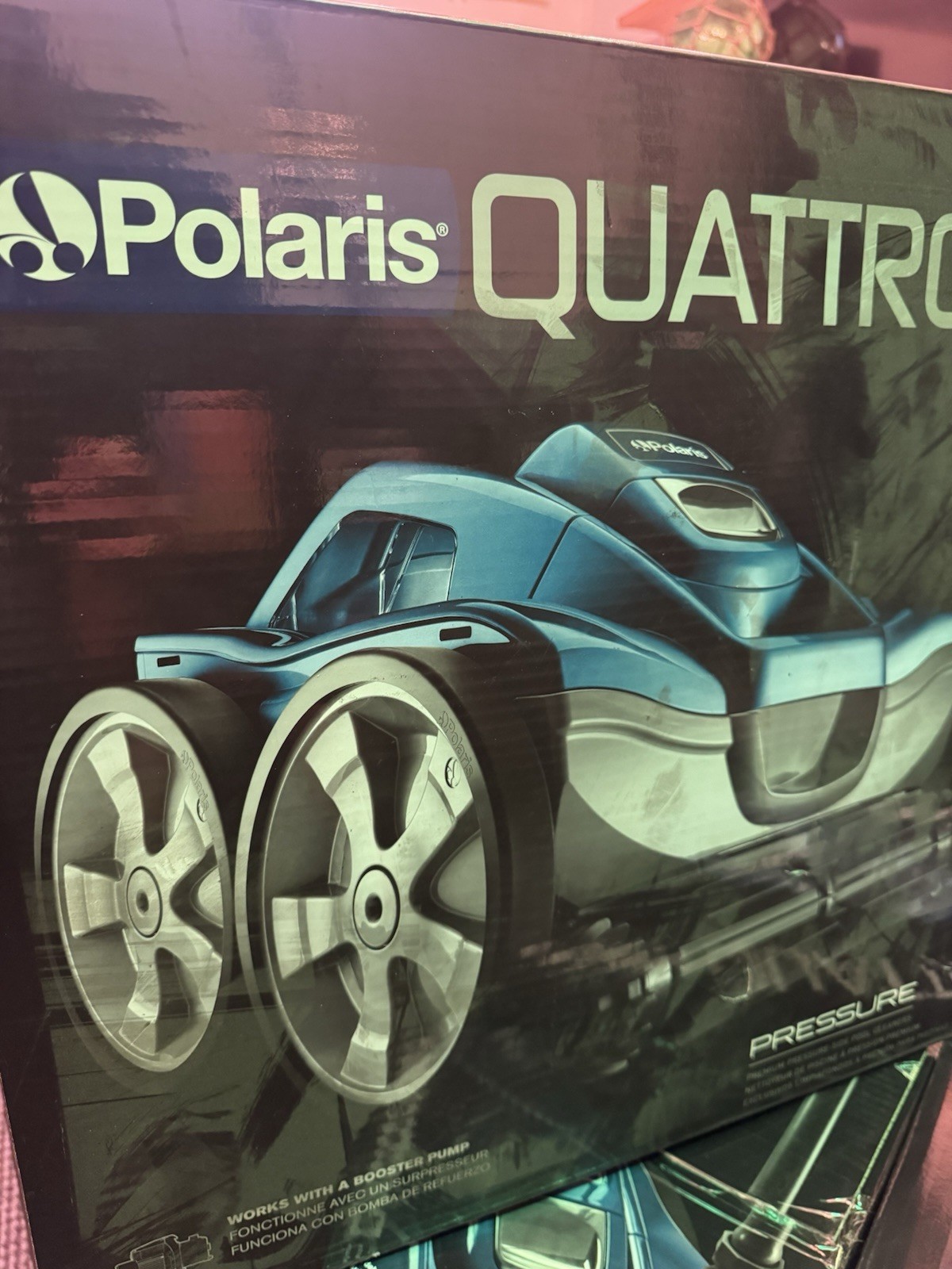 Polaris Quattro Sport F4TR Pool Cleaner  Sweep