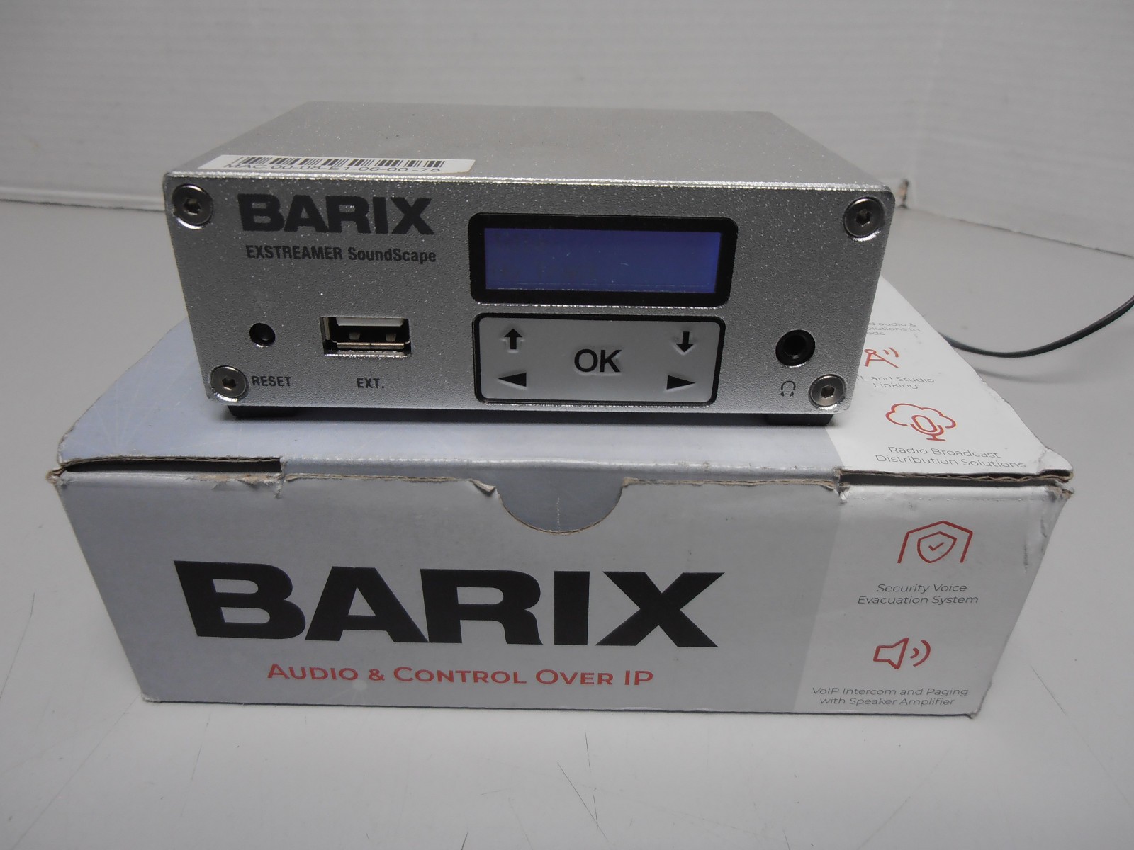 BARIX EXSTREAMER M400 SIP OPUS DECODER