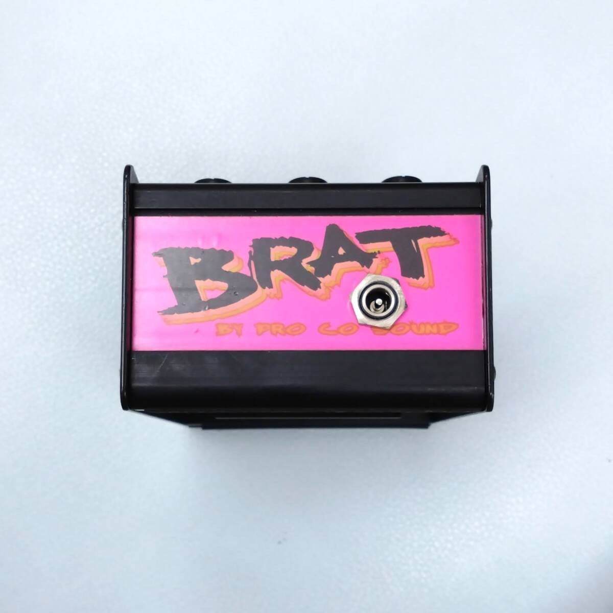 ProCo RAT BRAT Distortion Pedal Modified True Bypass LED DC Jack From Japan