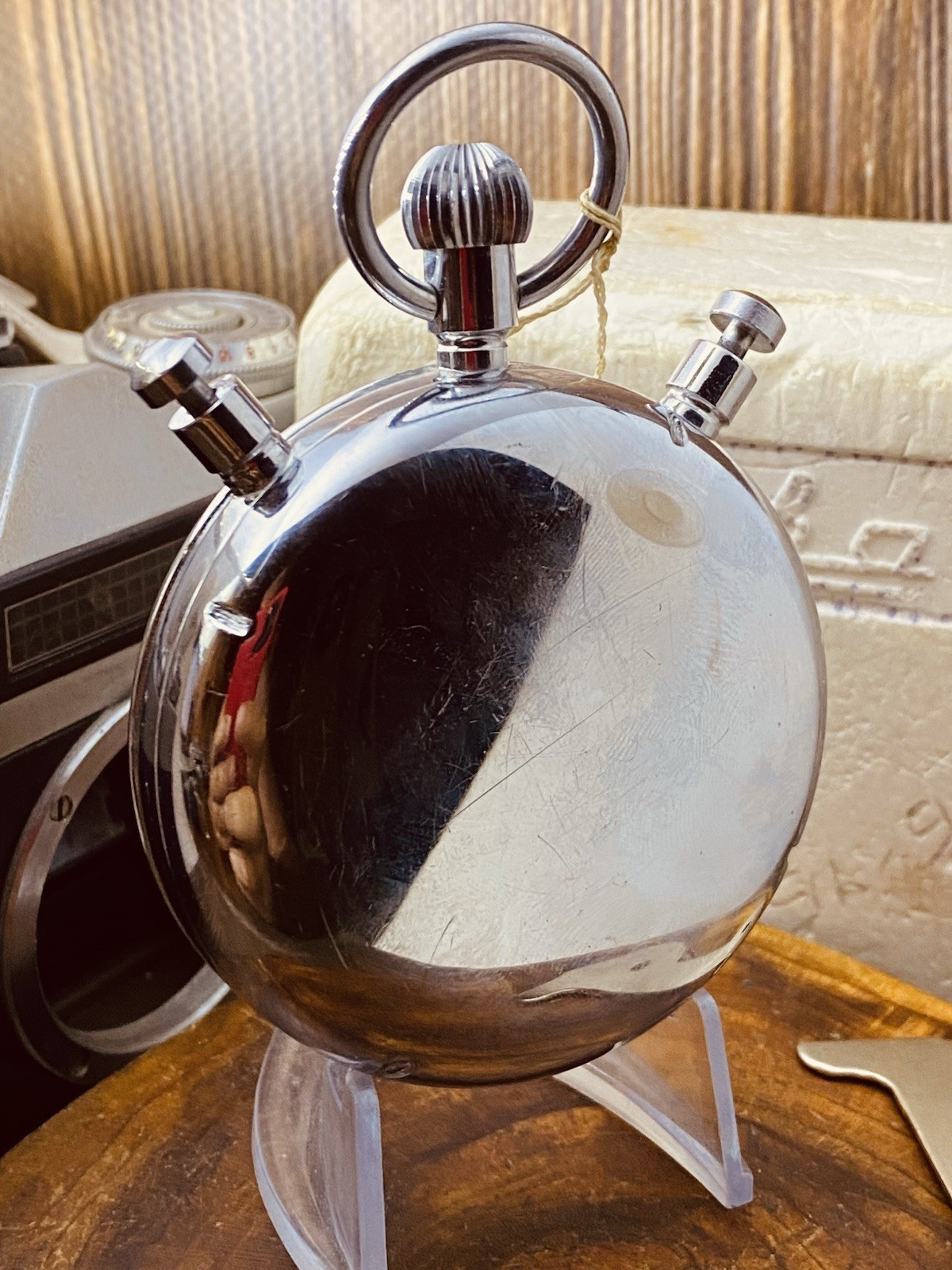 1960s SLAVA Soviet SPLIT CHRONOMETER stopwatch stop watch #8355