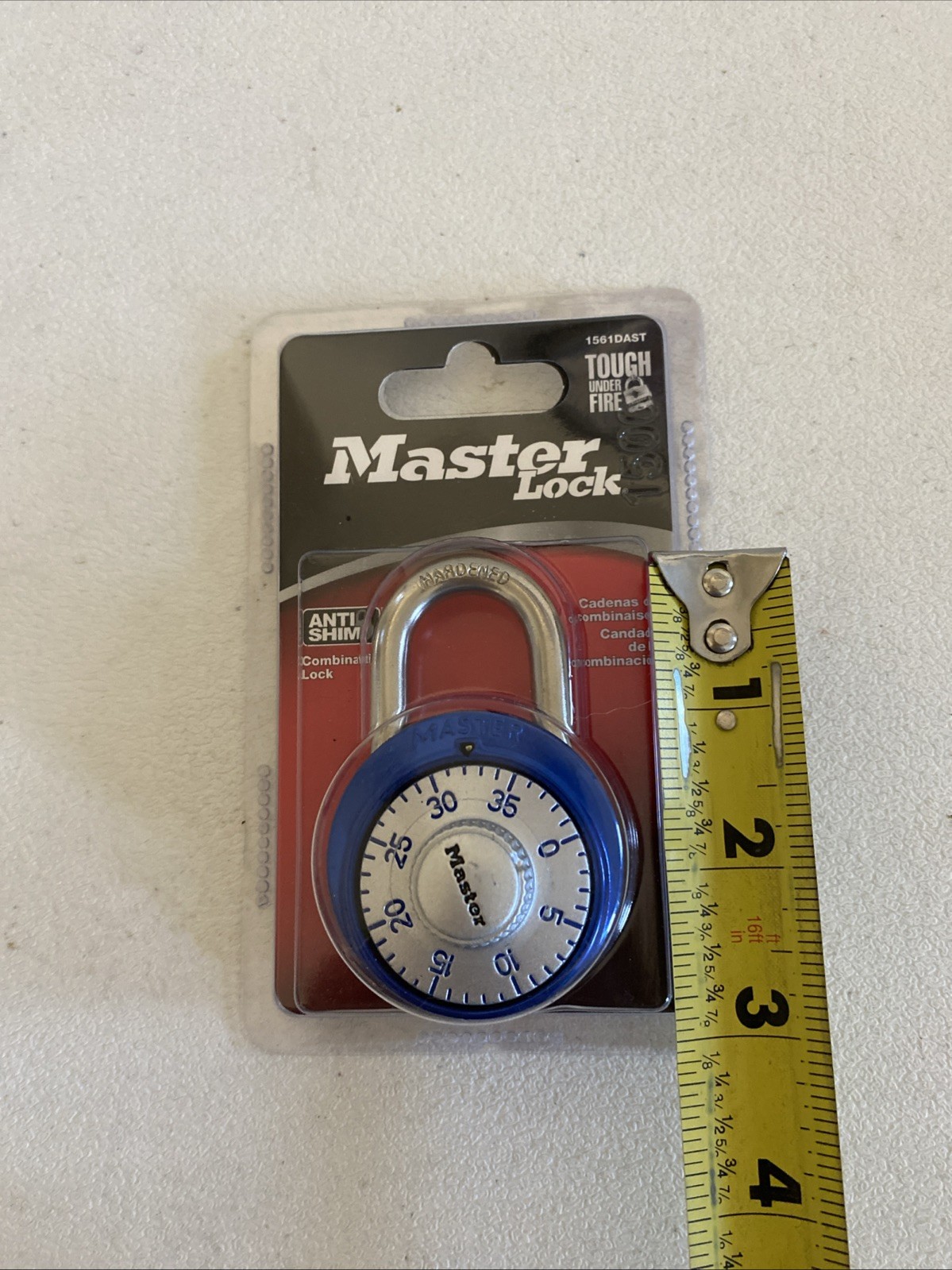 Master Lock combo Lock 1561DAST Blue