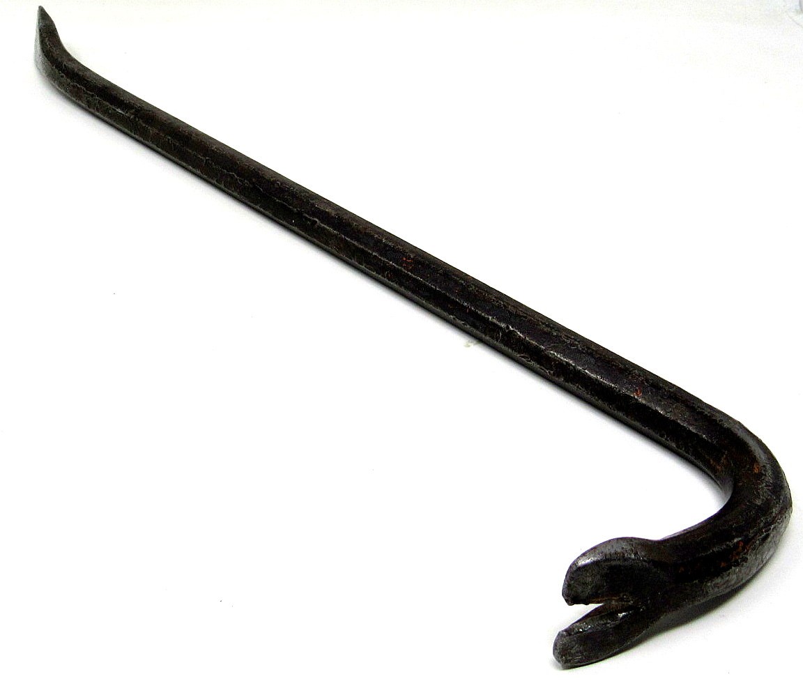 Crowbar Tool 16 inches Vintage Antique Wrecking Pry Bar Heavy 1lb 12oz US Seller