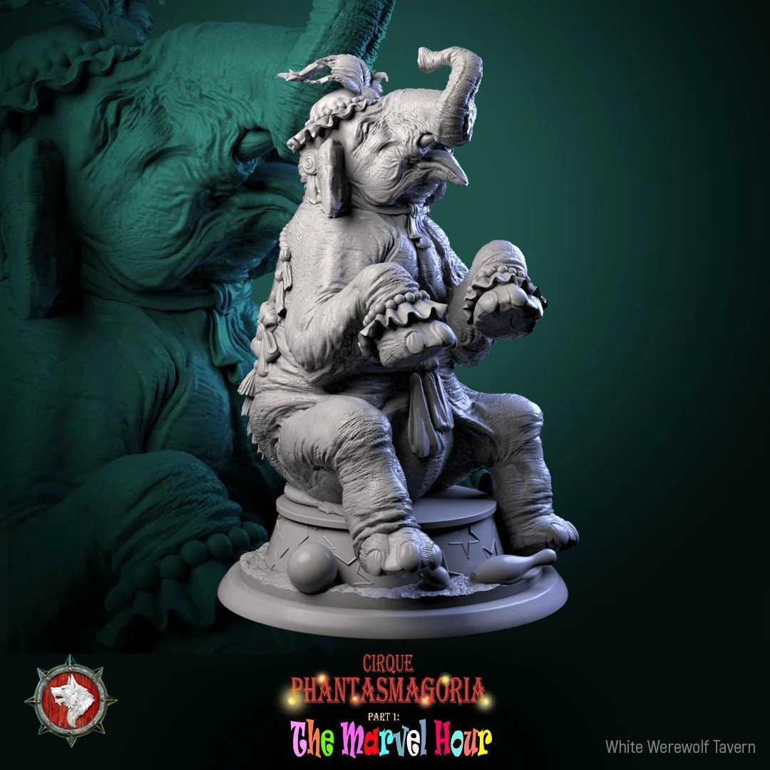 Marvelous Mammoths - Resin Tabletop Miniature