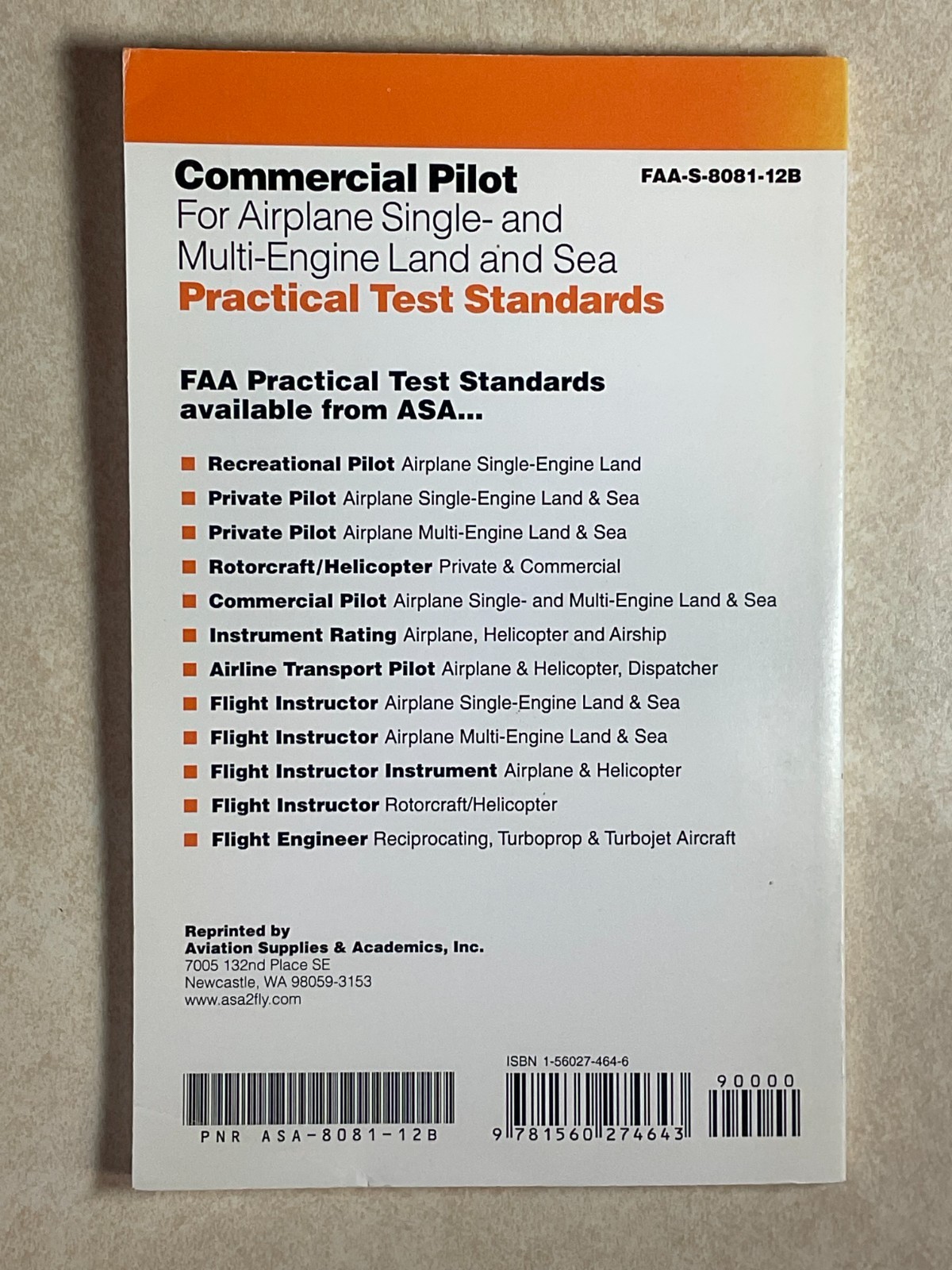 Cessna Pilot Safety-Commercial Pilot Flight Instructor Practical Test Standards
