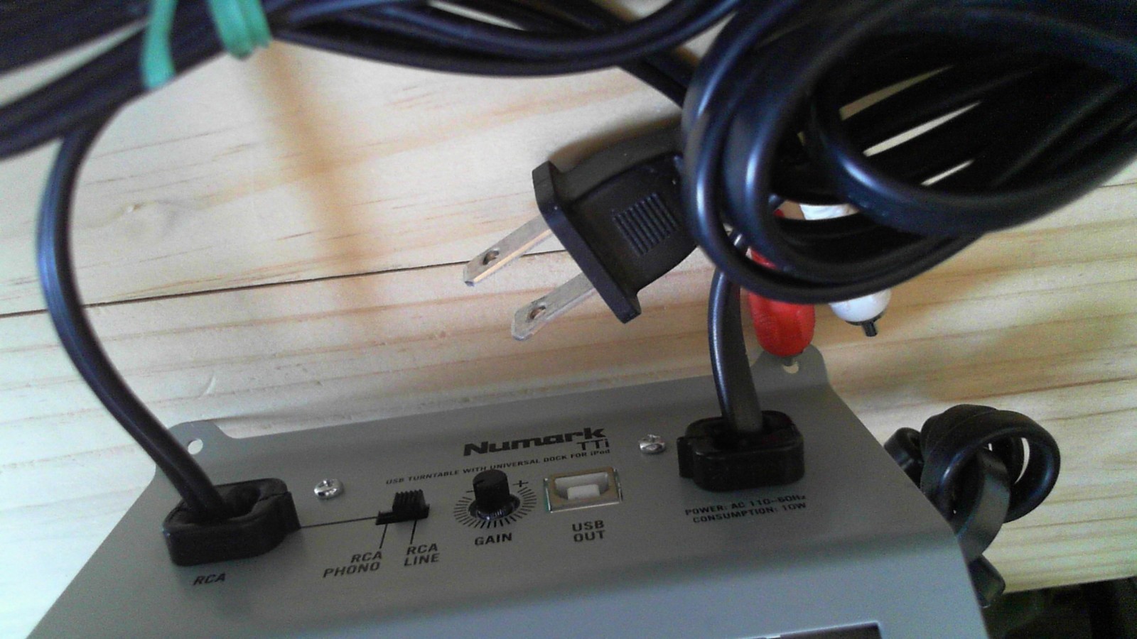 Numark TTi Input/Output module with mounting bracket 9-40-0470-A(A)