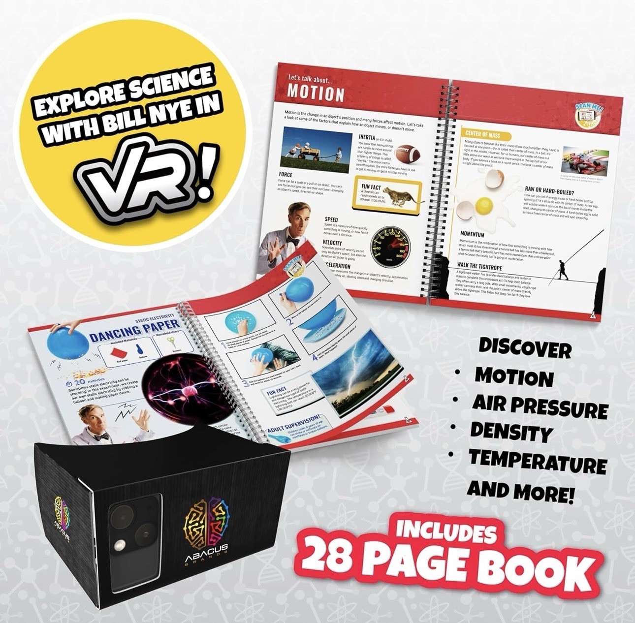 Bill Nye's VR Science Kit Student Edition - Includes All Materials