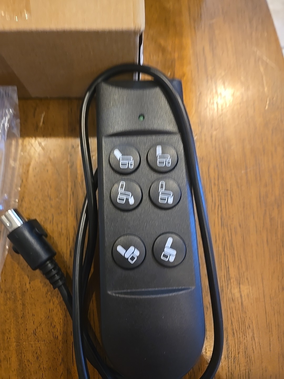 Augrex 6 Button, 5 Pin Remote Hand Control For Power Recliner Or Lift Chair