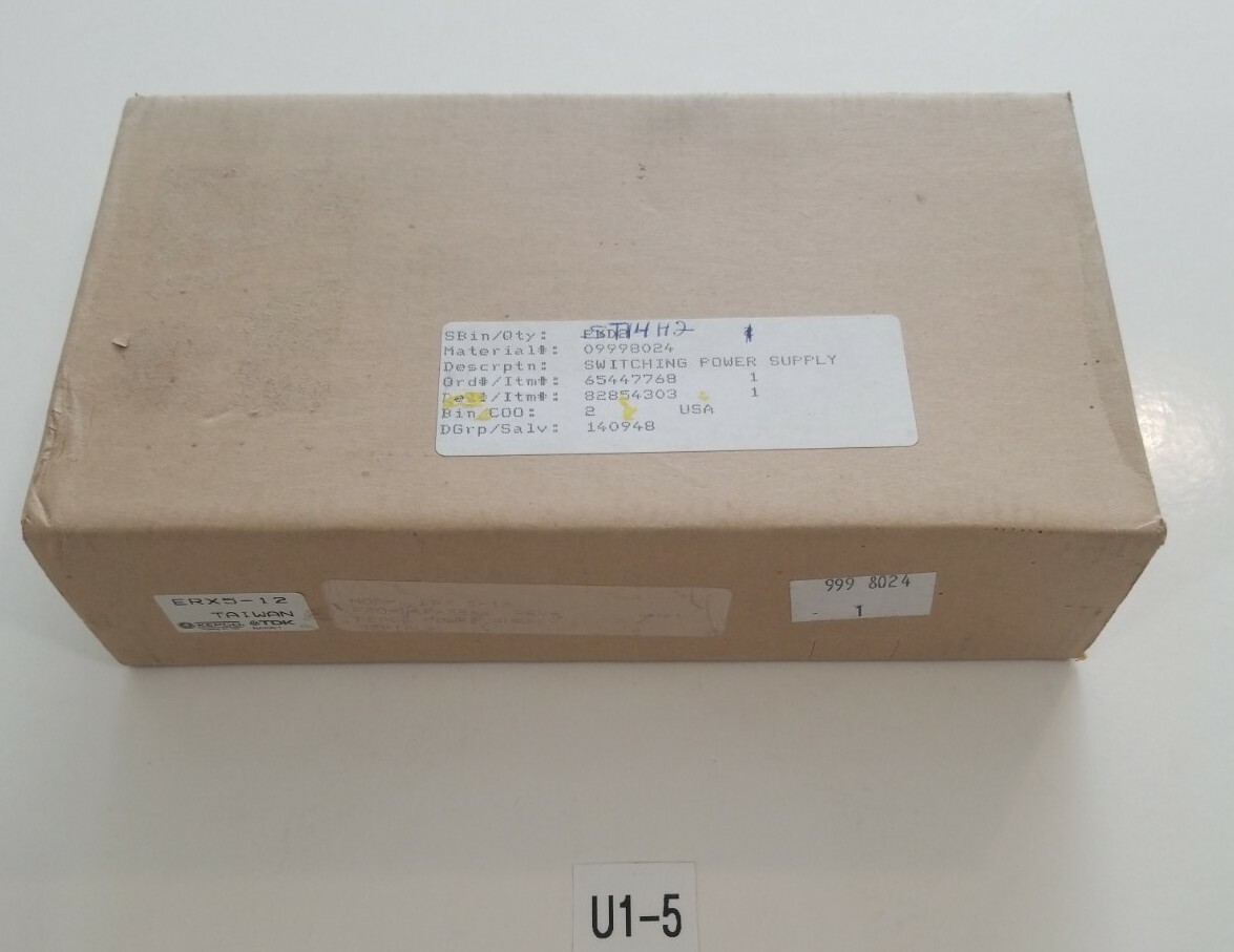 *NEW* TDK KEPCO ERX5-12 SWITCHING POWER SUPPLY 5VDC 12A + WARRANTY!
