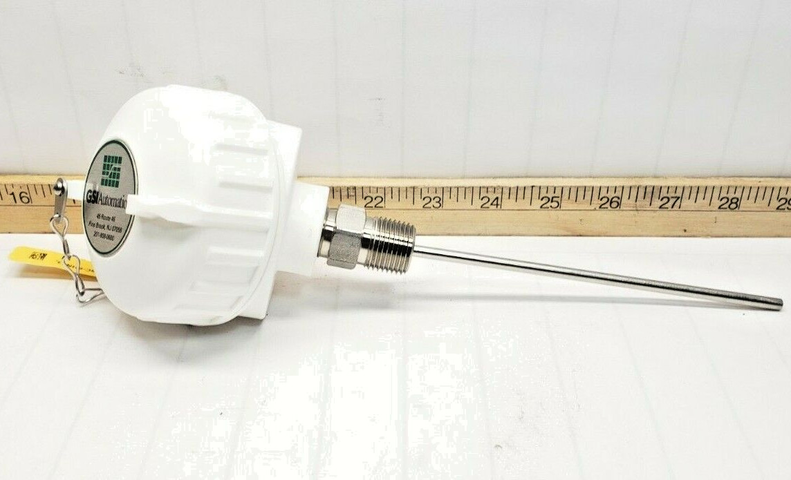 NEW GSI AUTOMATION TEMPERATURE SENSOR WITH PROBE  RBF185L383Z-006-SC-8HN63