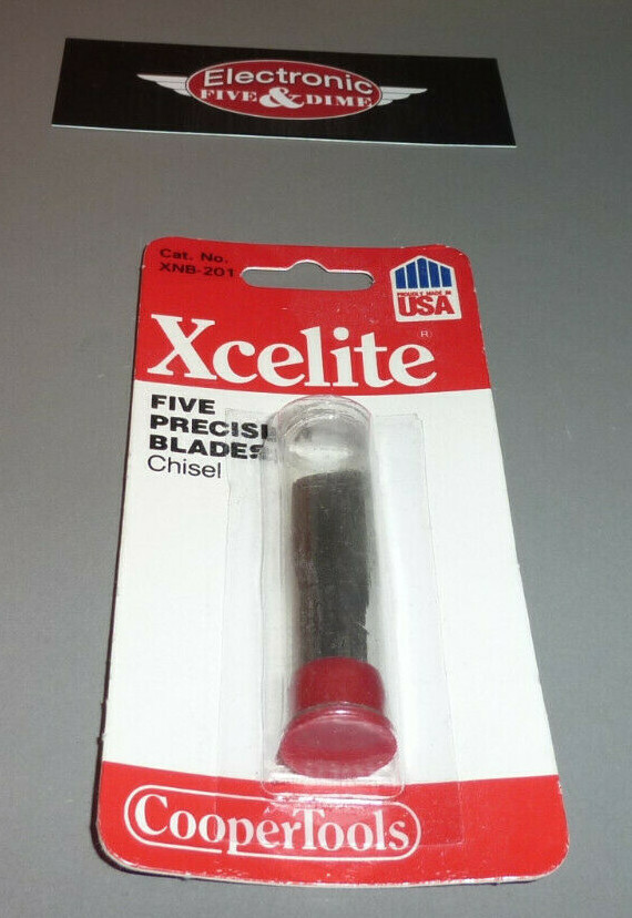 Xcelite Precision Chisel Blades 5-Pack XNB-201