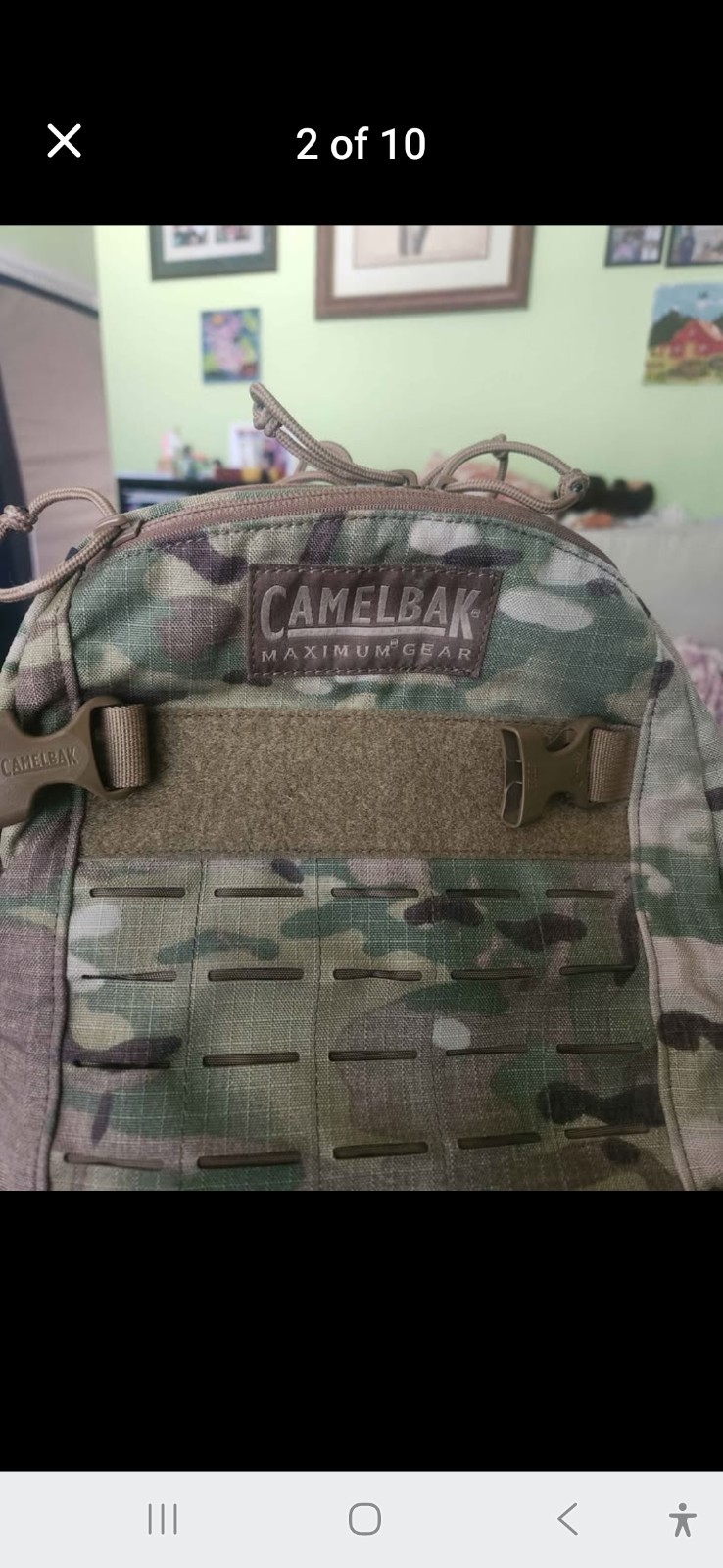 Camelbak Maximum Gear HAWG Hydration Backpack Camouflage Great Condition