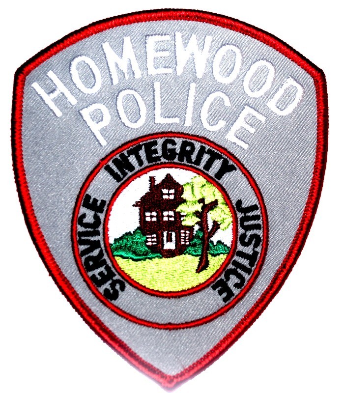 HOMEWOOD ILLINOIS IL Police Patch LARGE HOME J1