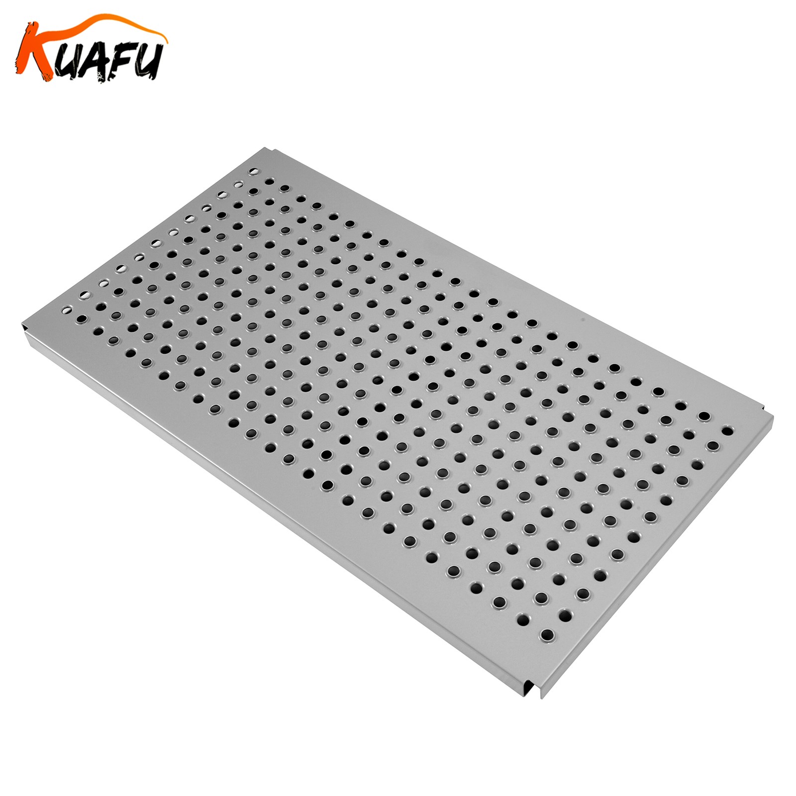 19"x34" Semi-Truck Deck Plate Silvery Steel For Freightliner Peterbilt Kenworth