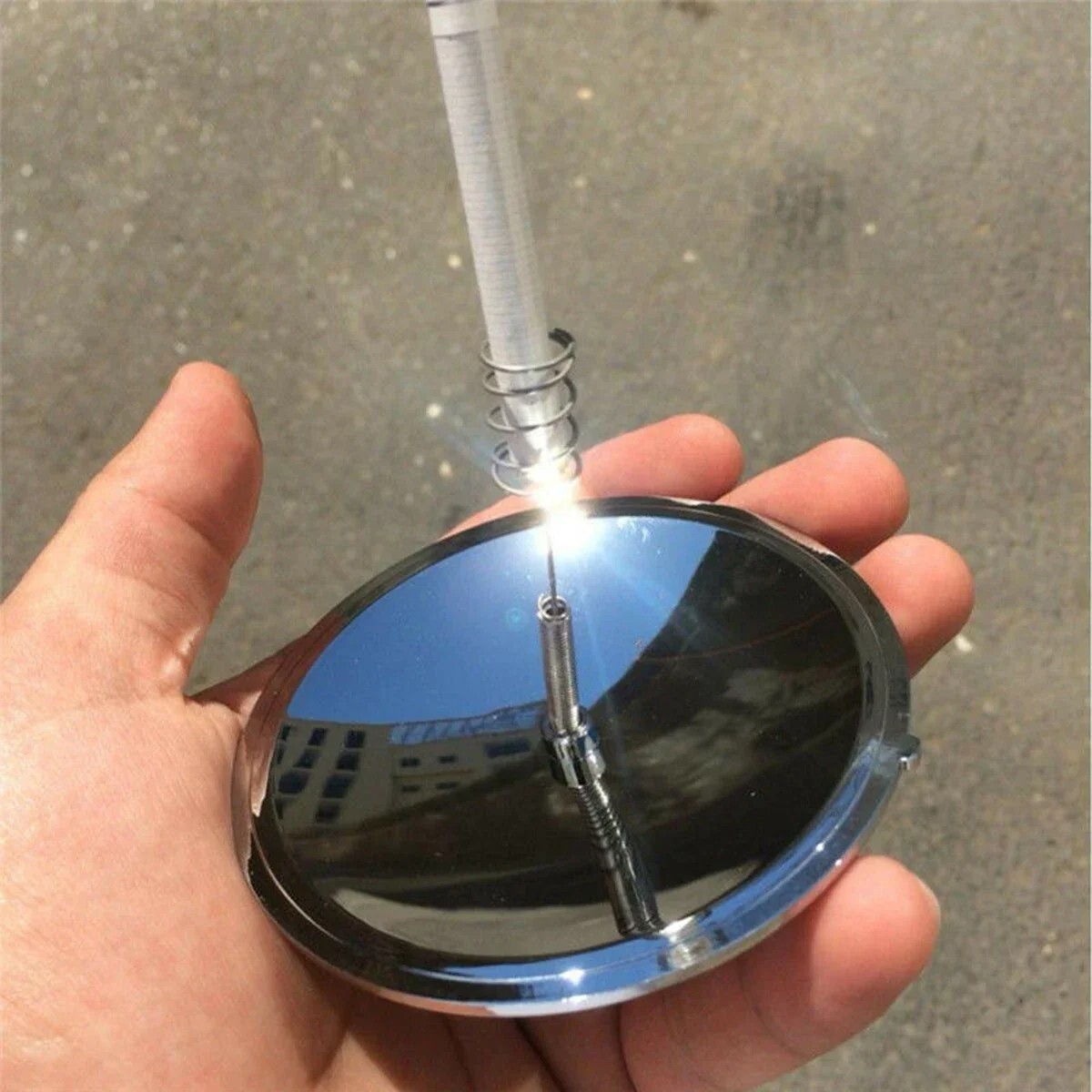 Solar Lighter Outdoor Fire Ignition Waterproof Portable Camping Hiking Tool