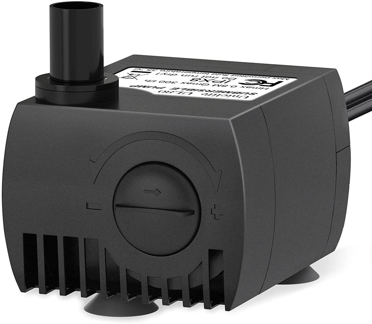 Aquarium Water Pump Small Fountain Pond Submersible Hydroponics for Fish Tank